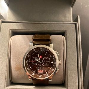 MICHELLE Chocolate Brown Sail Sport Watch 42mm
